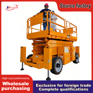 Durable Off-Road Scissor Lift for Outdoor Applications