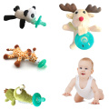 HOT!Baby Pacifier Infant Nipple Chupeta Plush Toy Silicone Soothers Baby Feeding Products Pacifiers Nipple Teat 12 Colors
