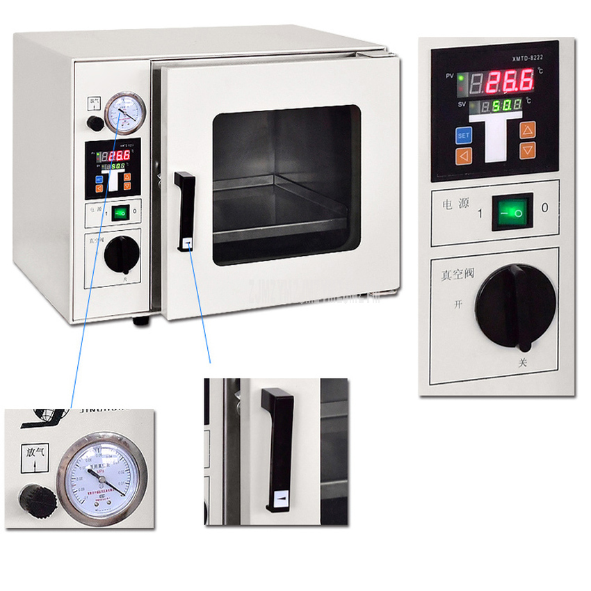 DZF-6020 Laboratory Drying Cabinet High Quality Electric Digital Constant Temperature Stainless Steel Drying Oven 220V
