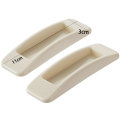 1 Pair 11mm*3mm Paste Handle Home ABS Glass Window Sliding Door Push Pull Auxiliary Handle Pull Knobs Interior Doors Handles