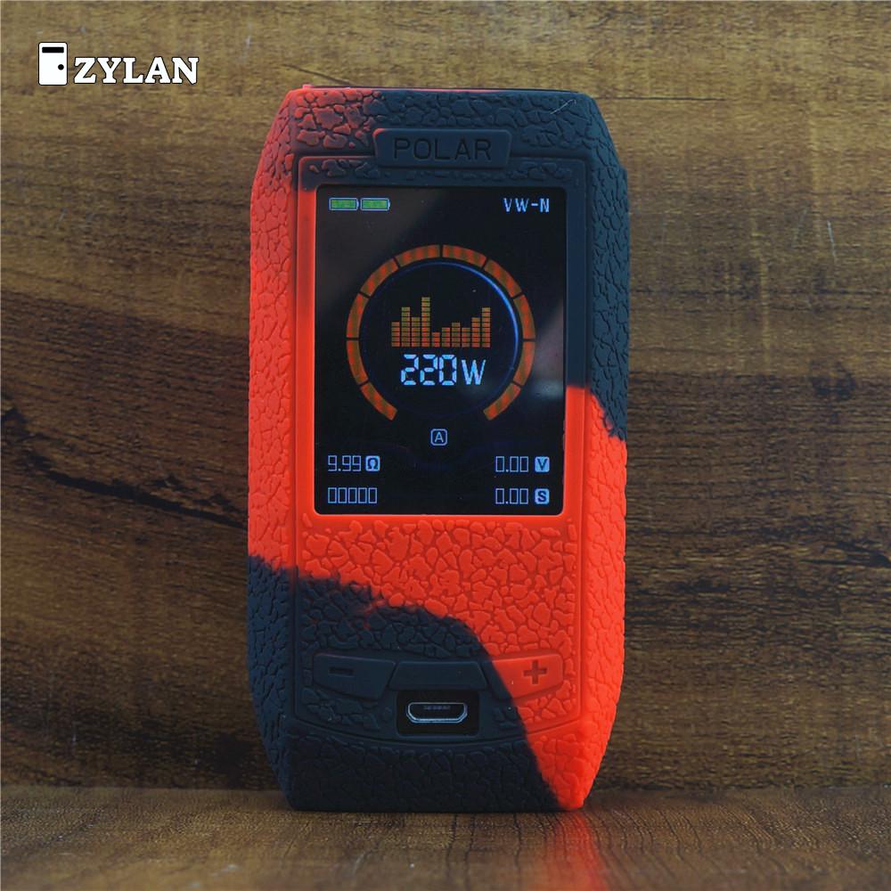 ZYLAN Silicone Case For Vaporesso Polar 220w Kit Mod Box Protective Rubber Cover Skin For Accessories Wrap Sleeve Gel