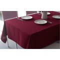 100% Polyester plain table cloth