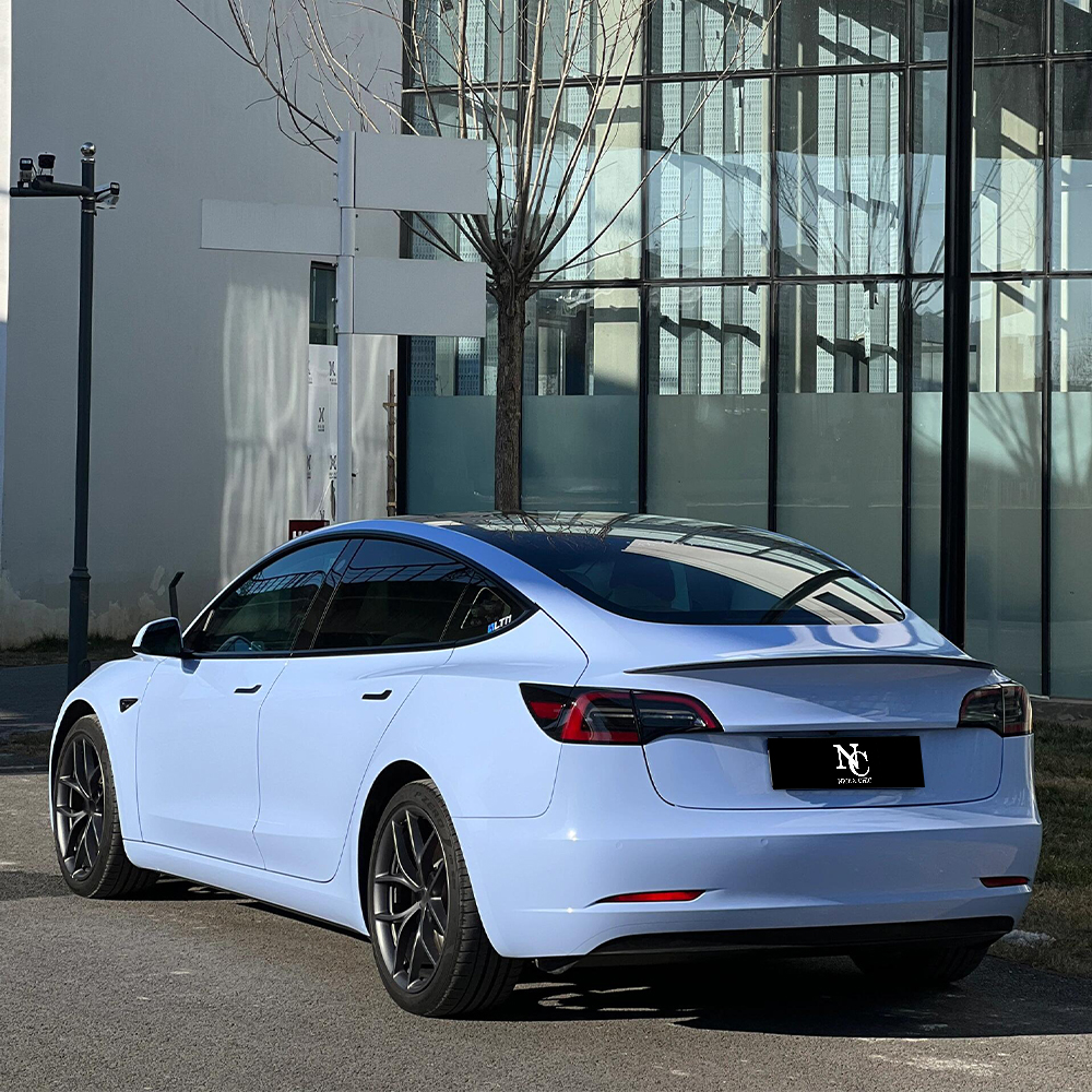 Mist Blue Auto Wrap