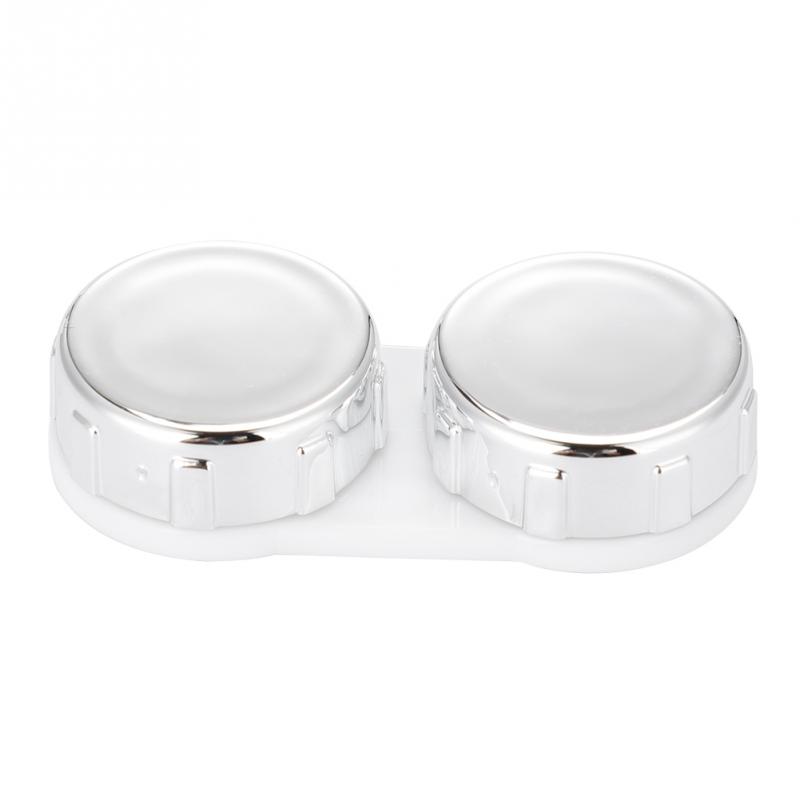 Travel Portable Plastic Contact Lens Case for Men and Women Container Holder Lenses Eye lashes Storage Box Make up Tools