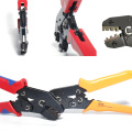 SN-48BTerminals Pliers Interchangeable Dies Wire Crimper Crimping Set 2.8 4.8 6.3 Insulation Electrical Clamp 10 jaws Tools kit