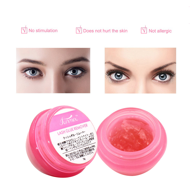 NEW Professional Pink Eyelash Extension Glue Remover Cream Non-irritating Makeup Beauty Products Remover Tools TSLM2