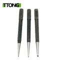 Hot sell 3pcs Non Slip Center Pin Punch Set 3/32" High-carbon Steel Center Punch For Alloy Steel Metal Wood Drilling Tool