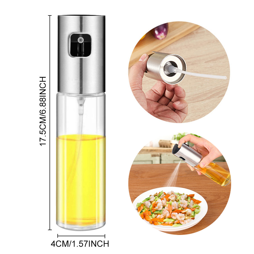 Kitchen Cooking Baking Tools BBQ Olive Oil Sprayer Bottle Empty Bottle Vinegar Bottle Oil Dispenser for Salad BBQ Kitchen Gadget