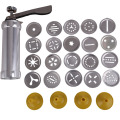 Biscuit Cookie Making Maker Pump Press Machine Cake Decor 20 Moulds+ 4 Nozzles Cookie Tools Cookie moulds