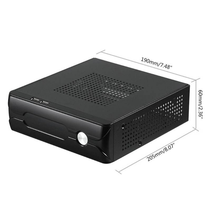 Desktop Power Supply Gaming HTPC Host Enclosure Mini ITX Computer Case Chassis Dropshipping