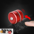 120dB Loud Bicycle Bell With Double Click MTB Road Bike Handlebar Ring Horn Outdoor Safety Bikes Alarm Aluminum Alloy RR7045