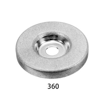 1pc 56mm 180/360 Grit Diamond Grinding Wheel Circle Grinder Stone Sharpener Angle Cutting Wheel Rotary Tool