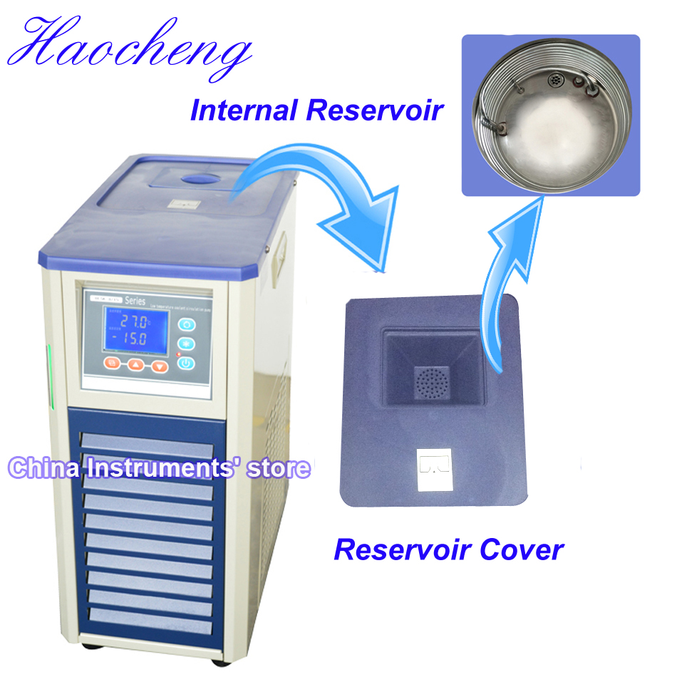 Free Shipping 3L/-15Degree recirculating cooling Pump, lab recirculating chiller with 2L rotary evaporator