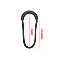 5pcs Zipper Pull Puller End Fit Rope Tag Fixer Zip Cord Tab Replacement Clip Broken Buckle Travel Bag Suitcase Tent Backpack