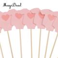 MagiDeal 10 Pcs/Lot Baby Clothes Cupcake Topper Cake Picks Kids Boy Girls Baby Shower Birthday Party Cake Decoration