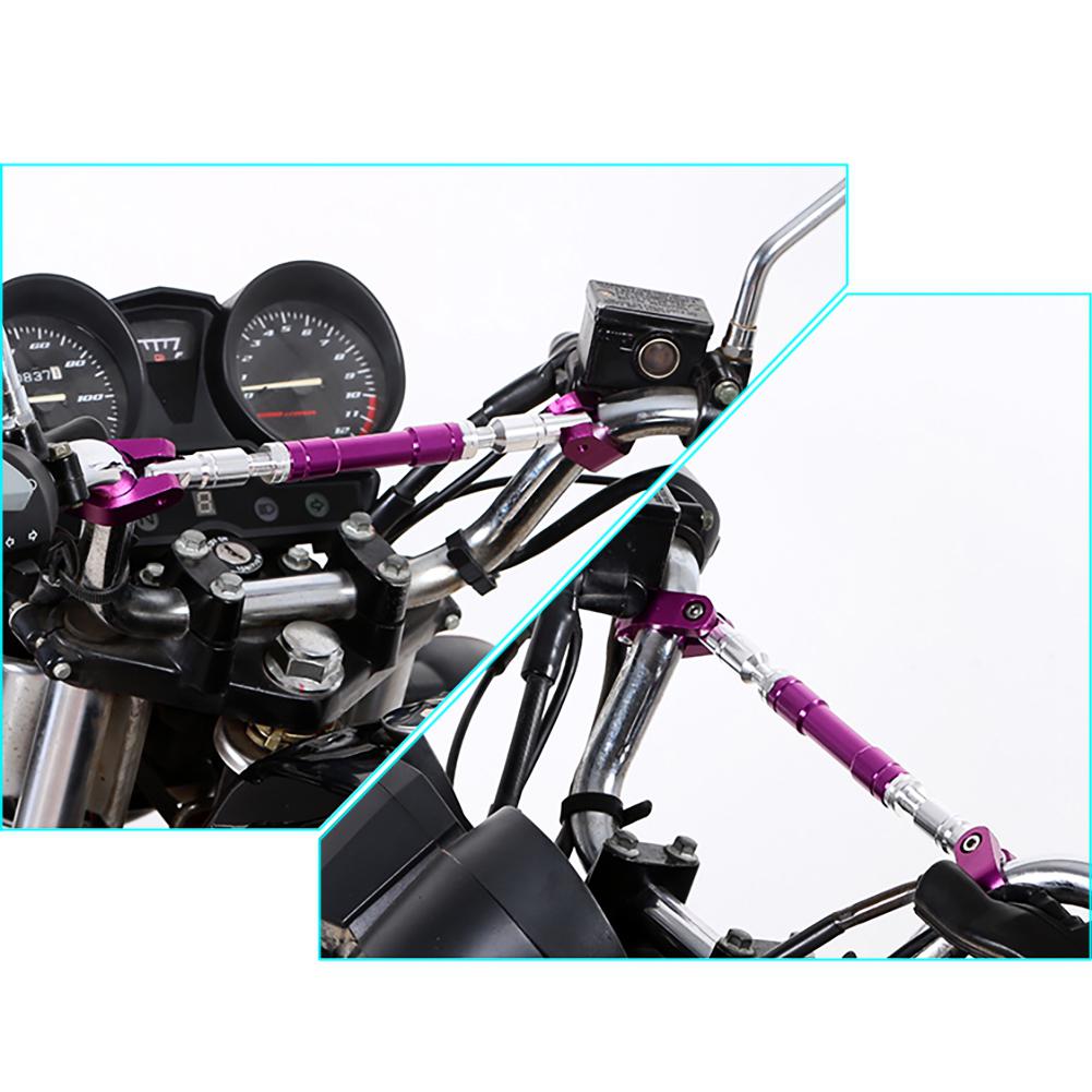Universal 22mm Motorcycle Handlebar Motorbike Adjustable Grips Handle Bar Steering Wheel Strengthen Aluminum Alloy Brace