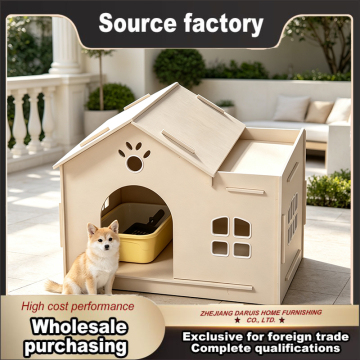 SPC All-Metal Dog House for Rainy Conditions