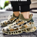 New ins Trend Blade Warrior Mesh Man Sports Shoes Chunky Sneakers Trainer Shoes Spring Concise Style Gym Running Shoes Anti-Slip