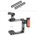 Kayulin Universal Dslr Camera Cage Dual-use Adjustable Cage Kit With Multi-function Side Handle Top Handle For Canon Nikon Sony