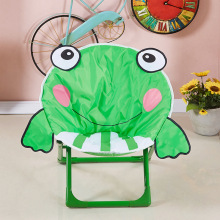 Children's folding chair, back chair, portable cartoon moon chair, lazy baby kindergarten household small bench and small chair
