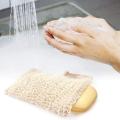 Foaming Net Soap Bag Natural Cotton And Linen Soap Bath Products Soft Exfoliating Mesh Soap Bar Pouch Bathroom Supplies