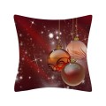 Christmas Cushion Cover 45*45 Pillowcase Cushions Pillow Cases Cotton Linen Pillow Covers Home Decor 2020 Navidad Xmas 2021