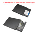 9.5mm USB 2.0 SATA external drive DVD CD DVD-Rom Case drive box for Laptop Notebook External Portable hard disk HDD Enclosure