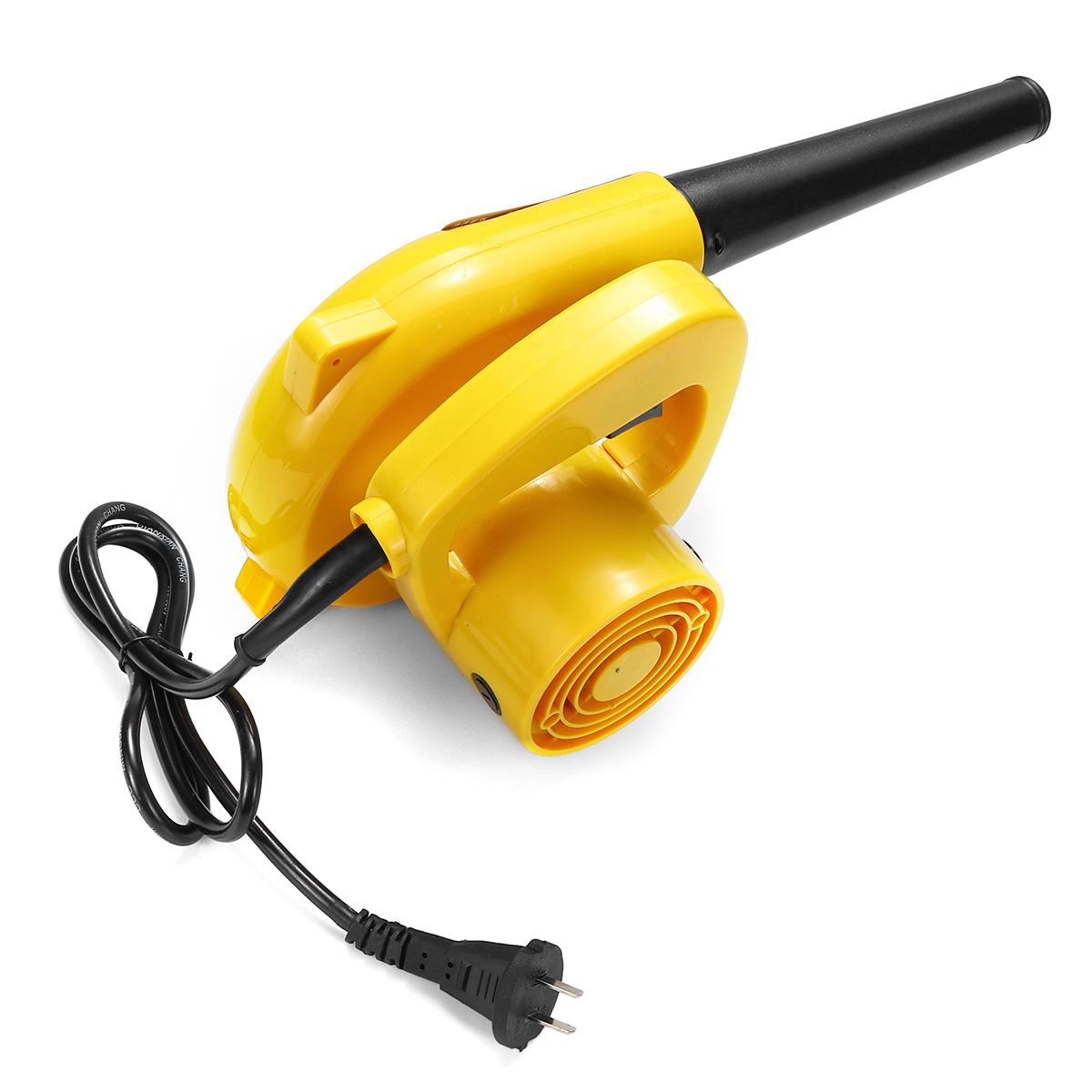 1050W Electric Leaf Blower Dust Leaf Vacuum Cleaner with Pack Electric Air Blower Vacuum Tool for Home Garden Car Studio TV Fan