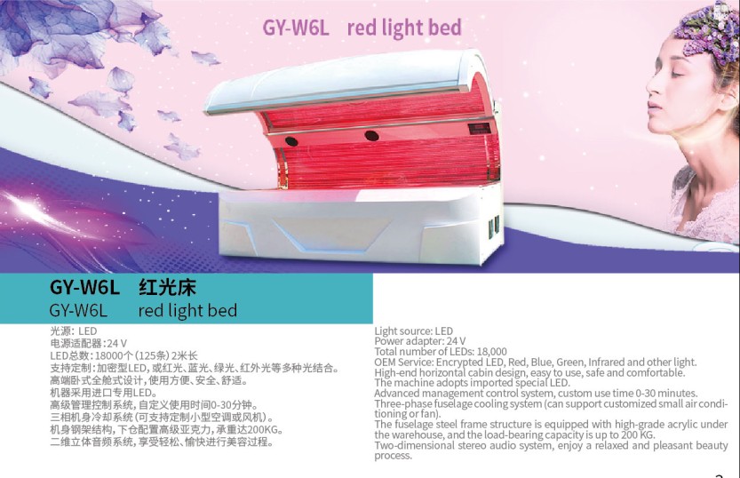 Led Light therapy bed