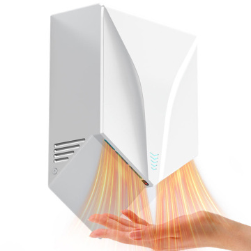 Sleek White ABS High Speed Automatic Hand Dryer