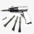 Heavy Duty Air Hammer with Round & Hex Chisels, 1/4'' Air Screw, 4500rpm, 150mm Storke, Pneumatic Chisel Shovel Hammer Drills