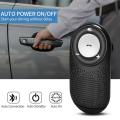 T828 Bluetooth Car Kit Mic Handsfree Noise Cancelling Speakerphone For two Phones Car Bluetooth Speaker Phone Bluetooth 4.1 EDR