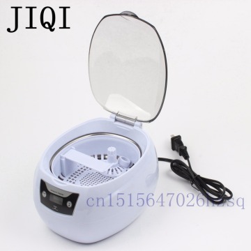 JIQI 50W 750mL Household ultrasonic cleaner Ultrasonic wave cleaner Cleaning machine Microcomputer control 200-240V or 100-120V