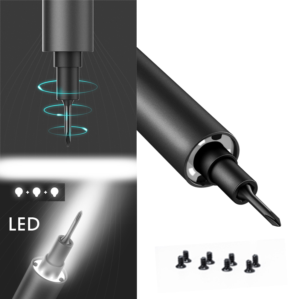 New Wowstick 1F 64 in One Precision Mini Cordless Cordless Screwdriver Battery for Cell Phone Camera Repair Tools