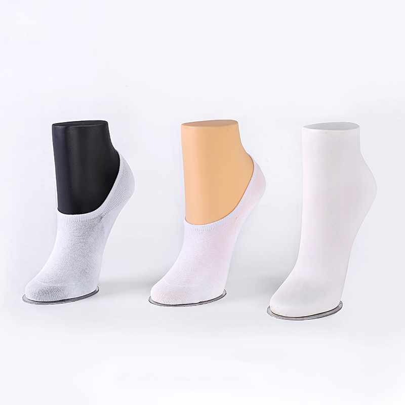 New 1 Pc Mens Mannequin Foot Plastic Stand Display Shor Socks Medium Socks Part Dummy Torso Leg Black Foot Model With Magnet