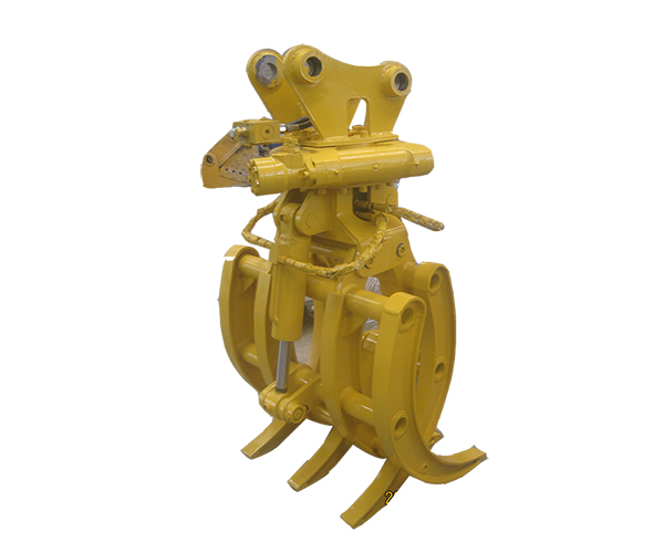 hydraulic wood grapple for excavator 7-11 ton
