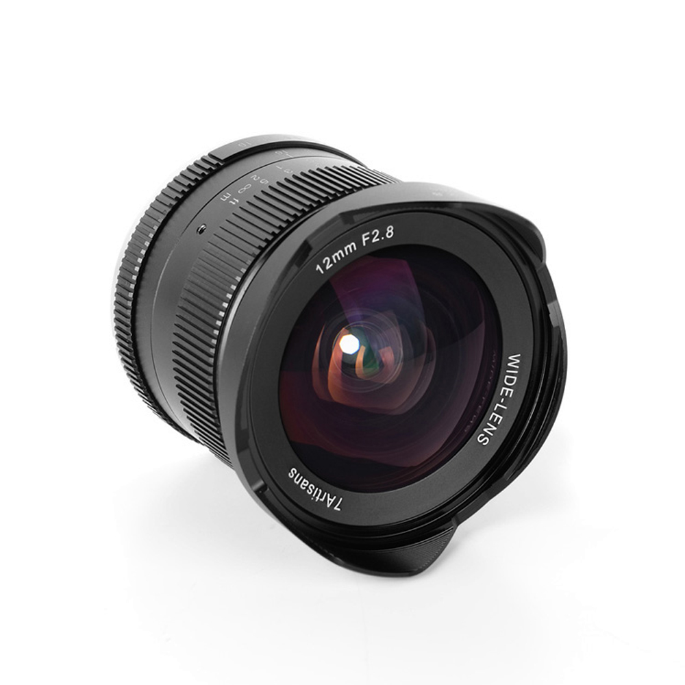 7artisans 12mm F2.8 Ultra Wide Angle Camera Lens Manual Focus Prime Fixed Lenses For E-mount Sony Aps-c Mirrorless Cameras