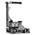 SmallRig GH5 Half Cage + Dual Rod Clamp Baseplate System Kit for Panasonic Lumix GH5 Camera Cage with Battery Grip -2024