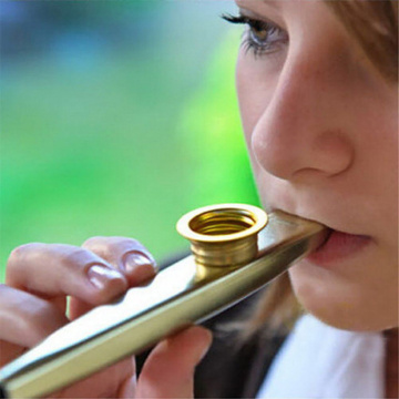 2 Pcs 6 Colors Aluminum Alloy Metal Kazoo Diaphragm Mouth Flute Harmonica Kids Party Gift For Kids Music Lovers Optional