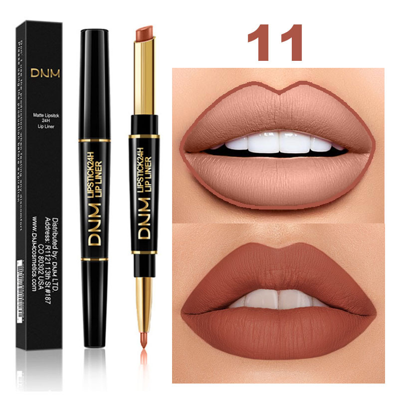 12 Colors Lip Liner Waterproof Long Lasting Matte Liquid Lipstick Lip Liner Moisturizing Lipstick Makeup Contour Cosmetics TSLM1