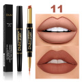 12 Colors Lip Liner Waterproof Long Lasting Matte Liquid Lipstick Lip Liner Moisturizing Lipstick Makeup Contour Cosmetics TSLM1