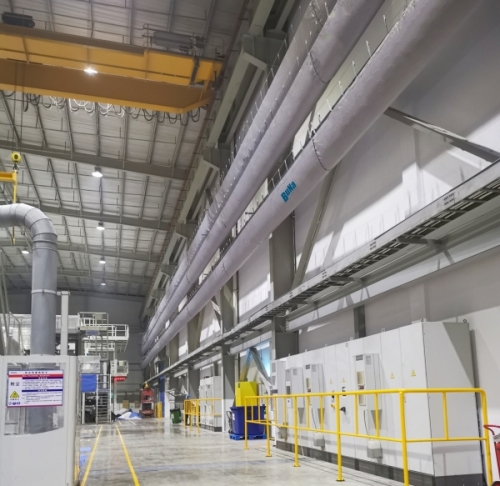 Flame retardant duct