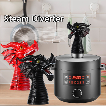 Fire-breathing Dragon Steam Release Accessory Steam Diverter for Pressure Cooker Kitchen Supplies For Instant Pot|Duo|Smart