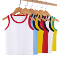 9 Colors Summer Cotton Children Vest Tshirt For Boys Girls Kids Sleeveless Tops Toddler Baby Boys Girls Clothes For 1-10 Years