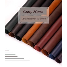 Crazy Horse Leather Materials Cow Skin Genuine Leather Pieces First Layer Cowhide Leathercraft Vintage DIY wallet handbag shoes
