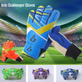 Professional Goalkeeper Gloves Kids child Goalie Soccer Gloves team game 5 Fingers Protection Non-slip boys Soccer Latex Gloves