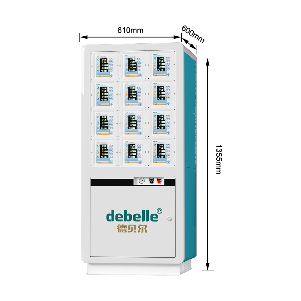V11 Automatic Powder Coating Machine-12 slot