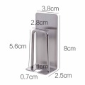 OTHERHOUSE Cup & Tumbler Holders Toothbrush Holder Glass Cup Shelf Rack Wall Mounted Stainless Steel Bathroom Accessories