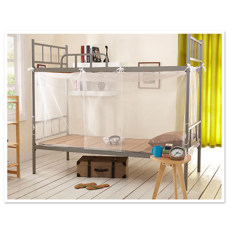 Hot Sale Bunk Bed Mosquito Net Four Corner Bed Canopy Single Double King Super King Size Mosquito Net Student Dormitory House