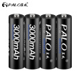 4Pcs AA Battery Rechargeable Battery AA 1.2V 3000mAh Ni-MH Pre-charged Rechargeable Battery 2A Bateria AA for Camera Flashlight